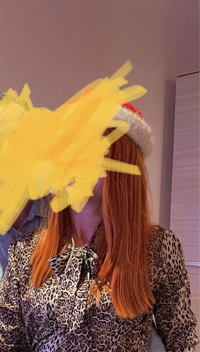 Vand peruca culoare aramiu