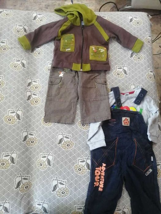 Вещи на мальчика 12-18 мес, рост 80 см