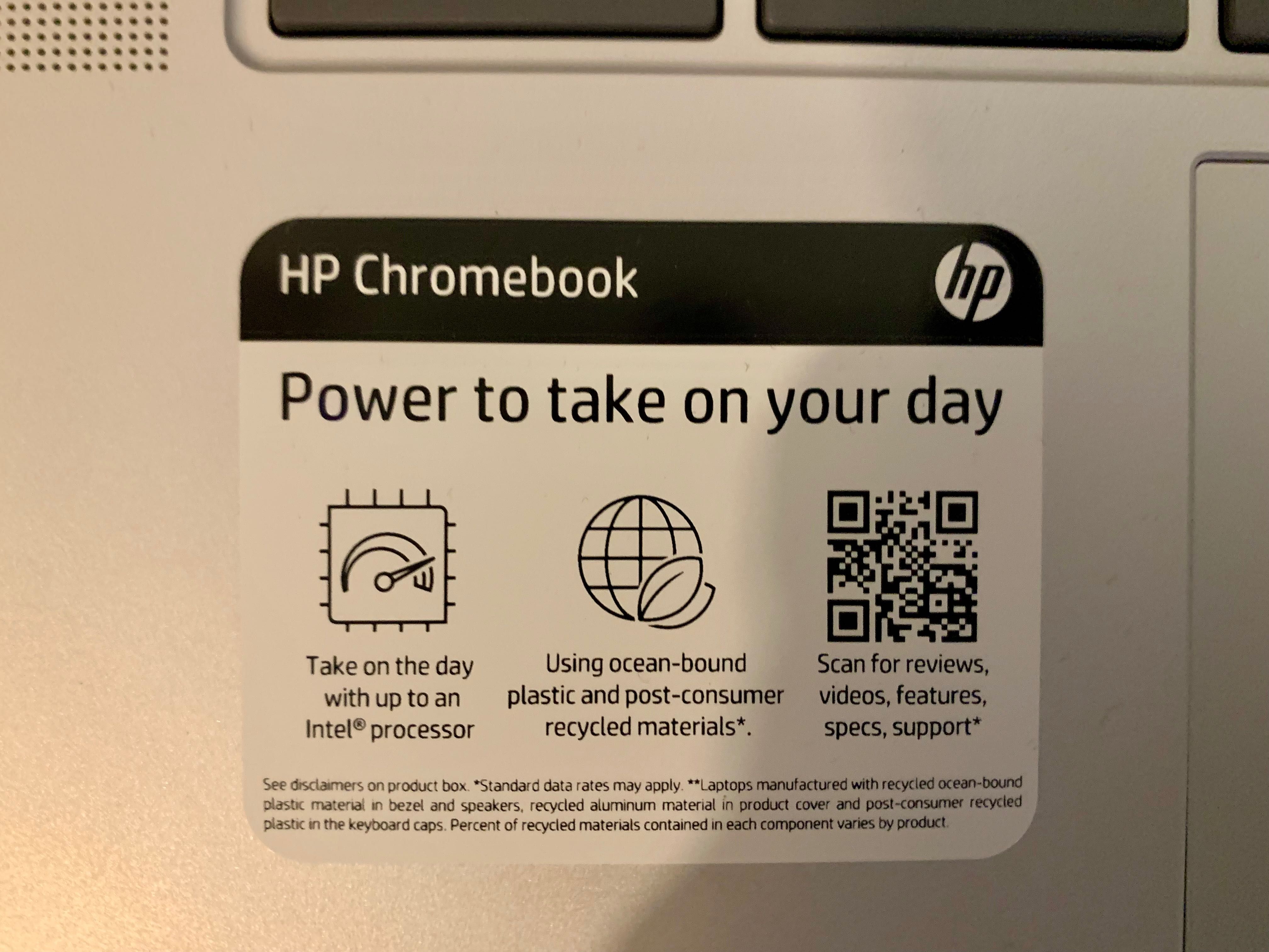 HP Chromebook 14-a чисто нов
