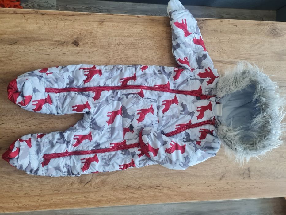 Зимни гащеризони за бебе- космонавт