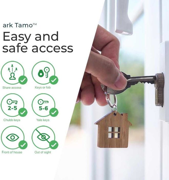 Нов Максимална сигурност за ключове, кодов сейф за външен монтаж