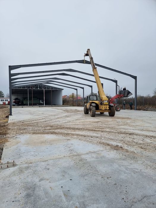 Materiale Hale din profile structuri metalice hala demontabila noua