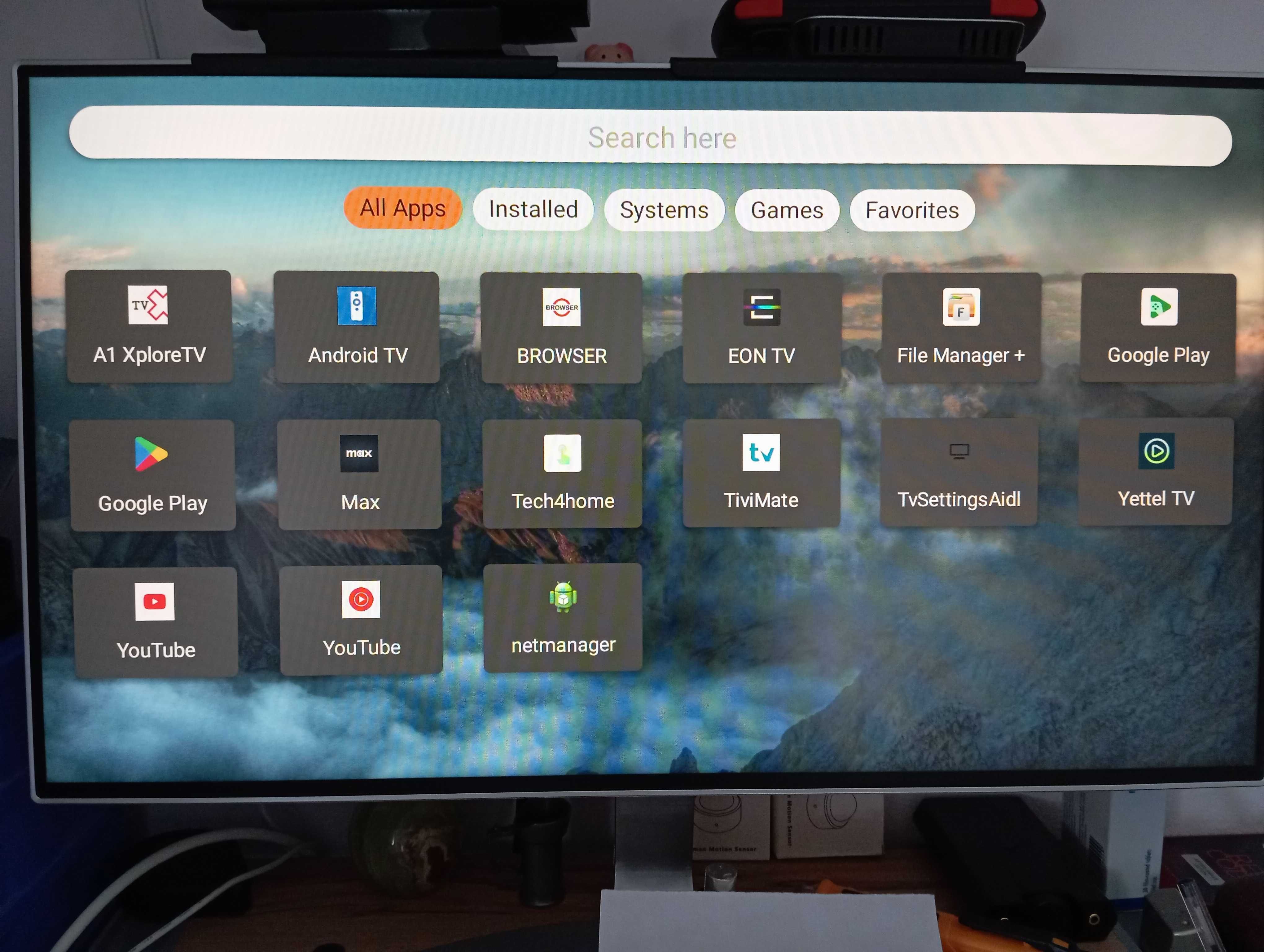 Android TV Box ZTE ZXV10, Yettel
