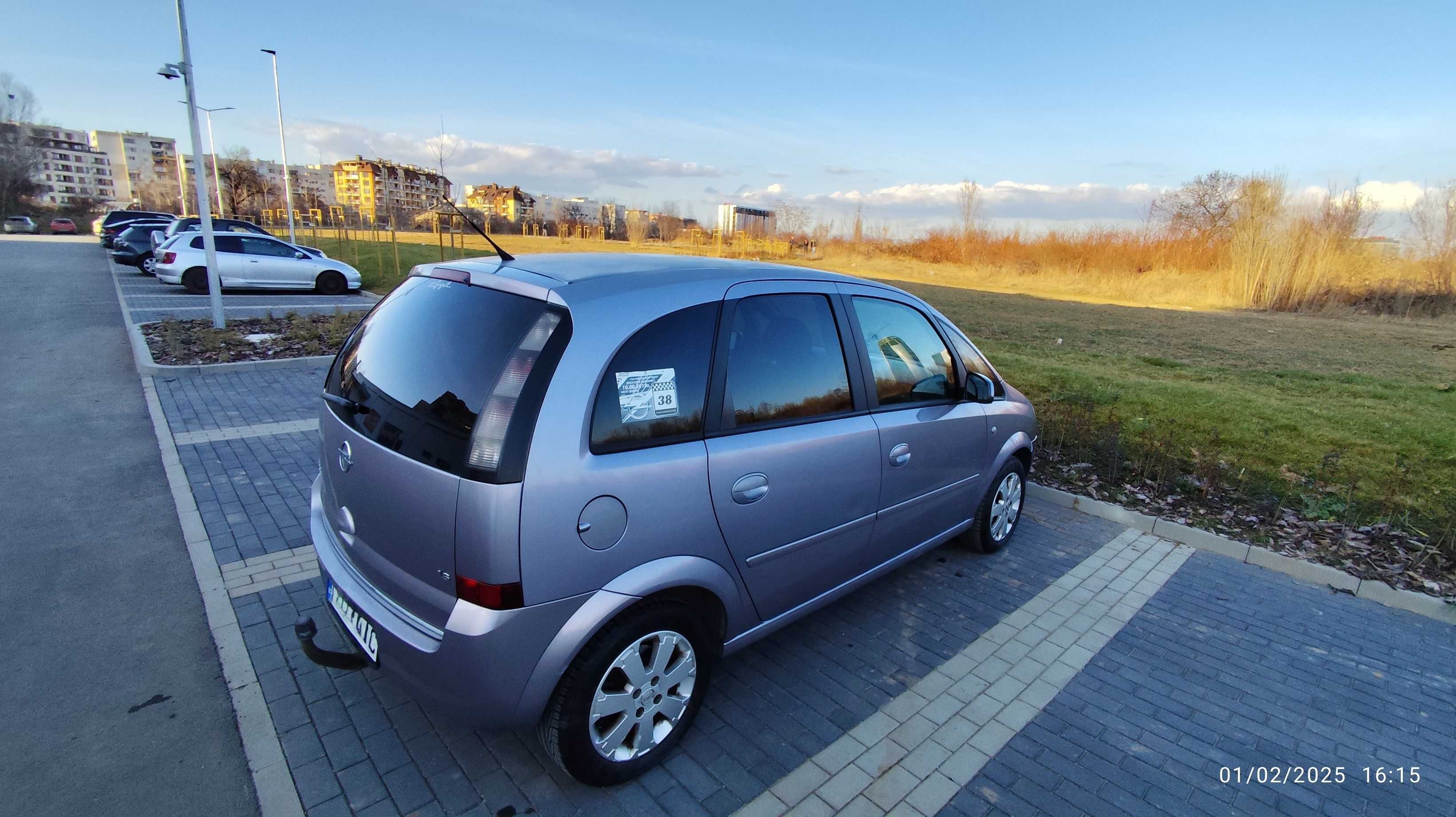 Opel Meriva 1.6 Газова уредба