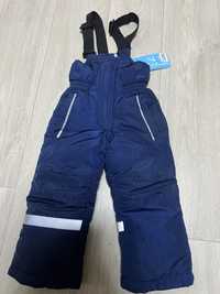 Зимние штаны комбинезон детский 74 см