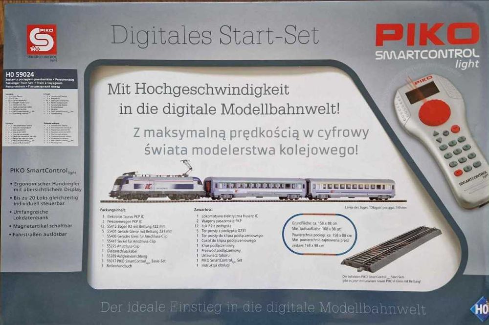 set jucarie electrica,  locomotiva intercity  cu vagoane