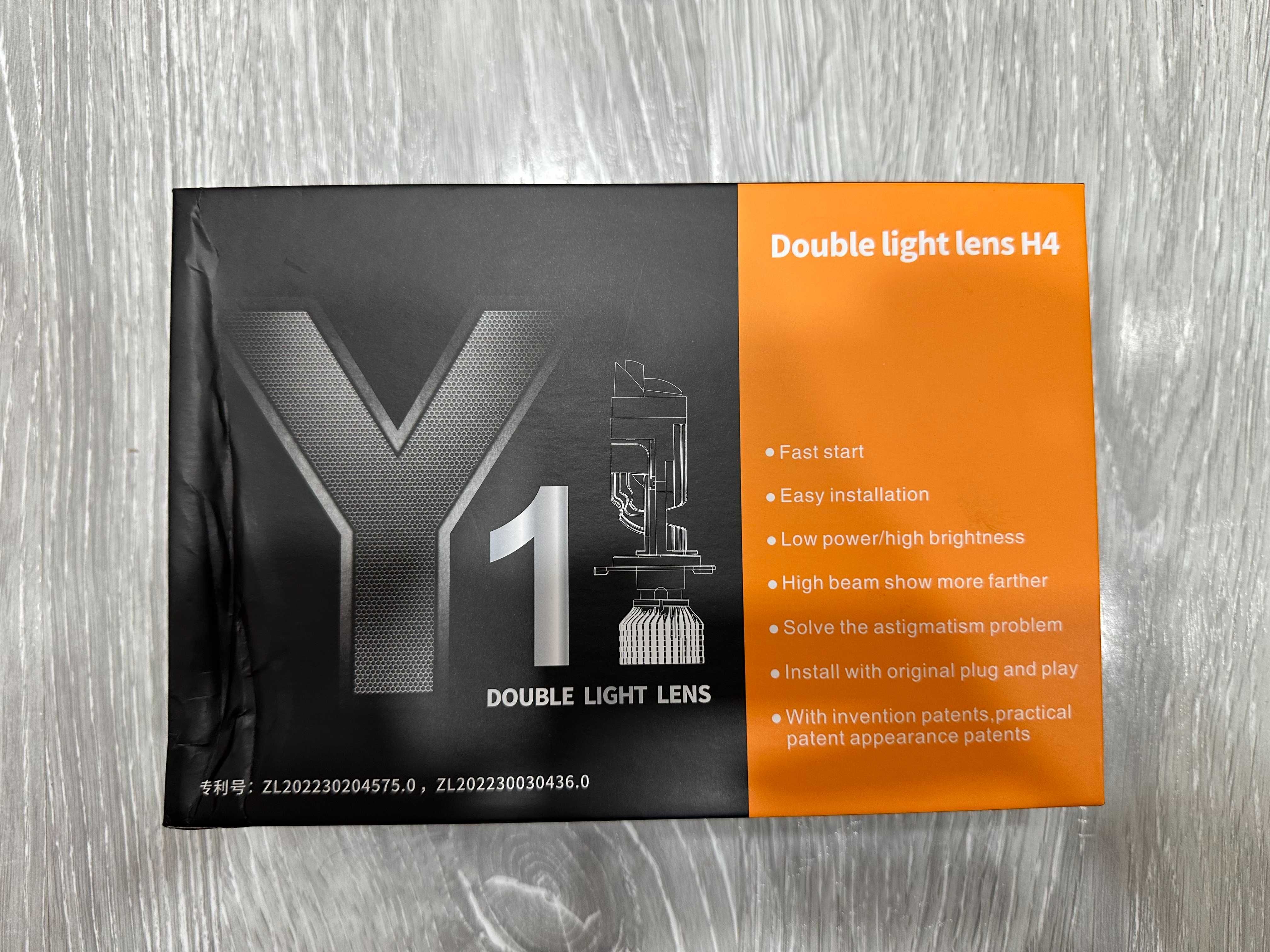 Y1 H4 LED лапа для авто (как новый)