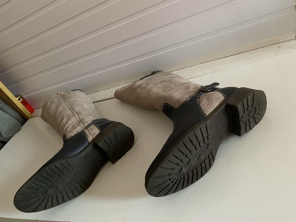 Cizme de dama din piele marimea 37