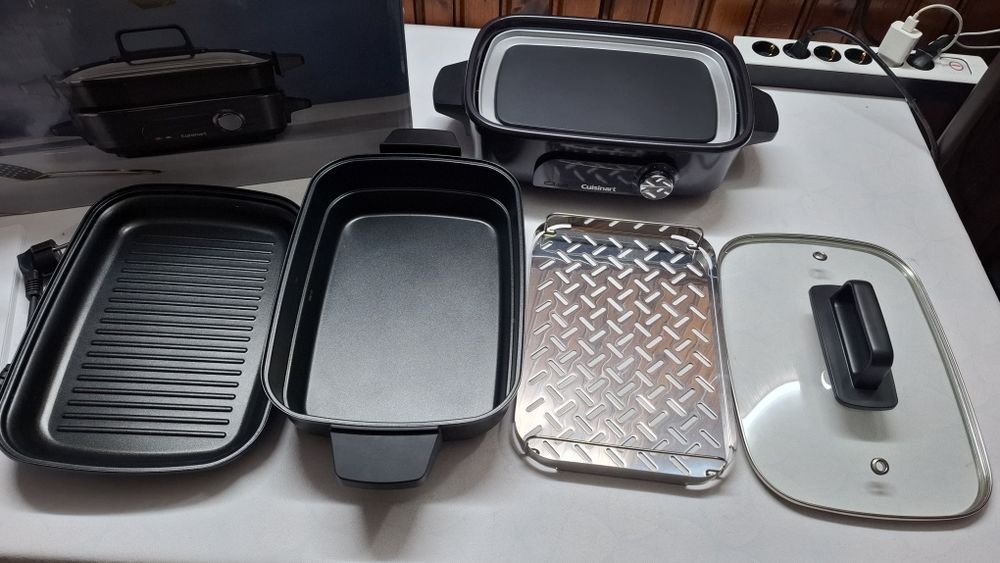 Мултикукър 5 в 1, 1400W, сив - Cuisinart от 90-220 градуса