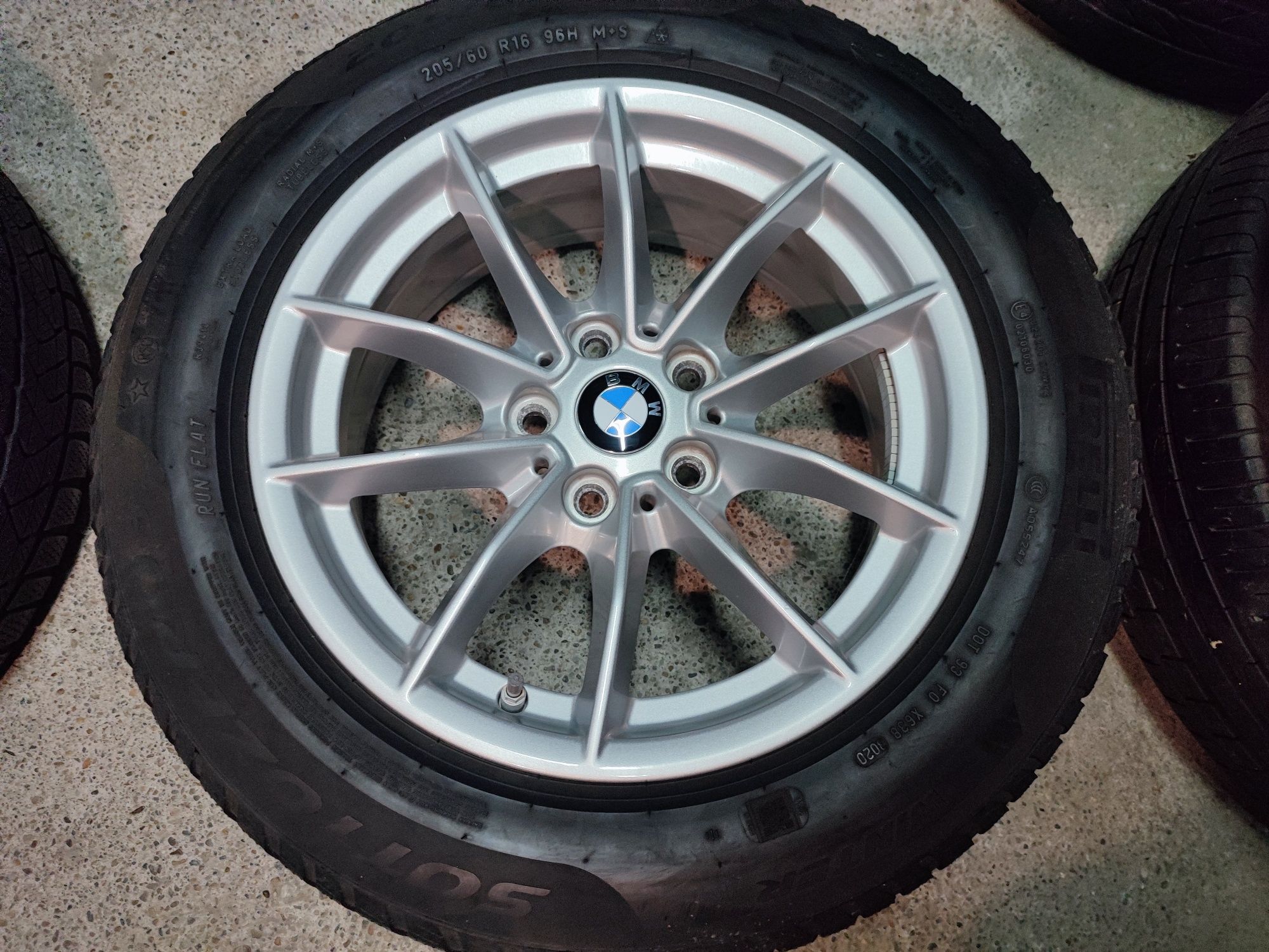 Jante originale BMW seria 3 G20 G21 205 60R16 iarna Pirelli2020