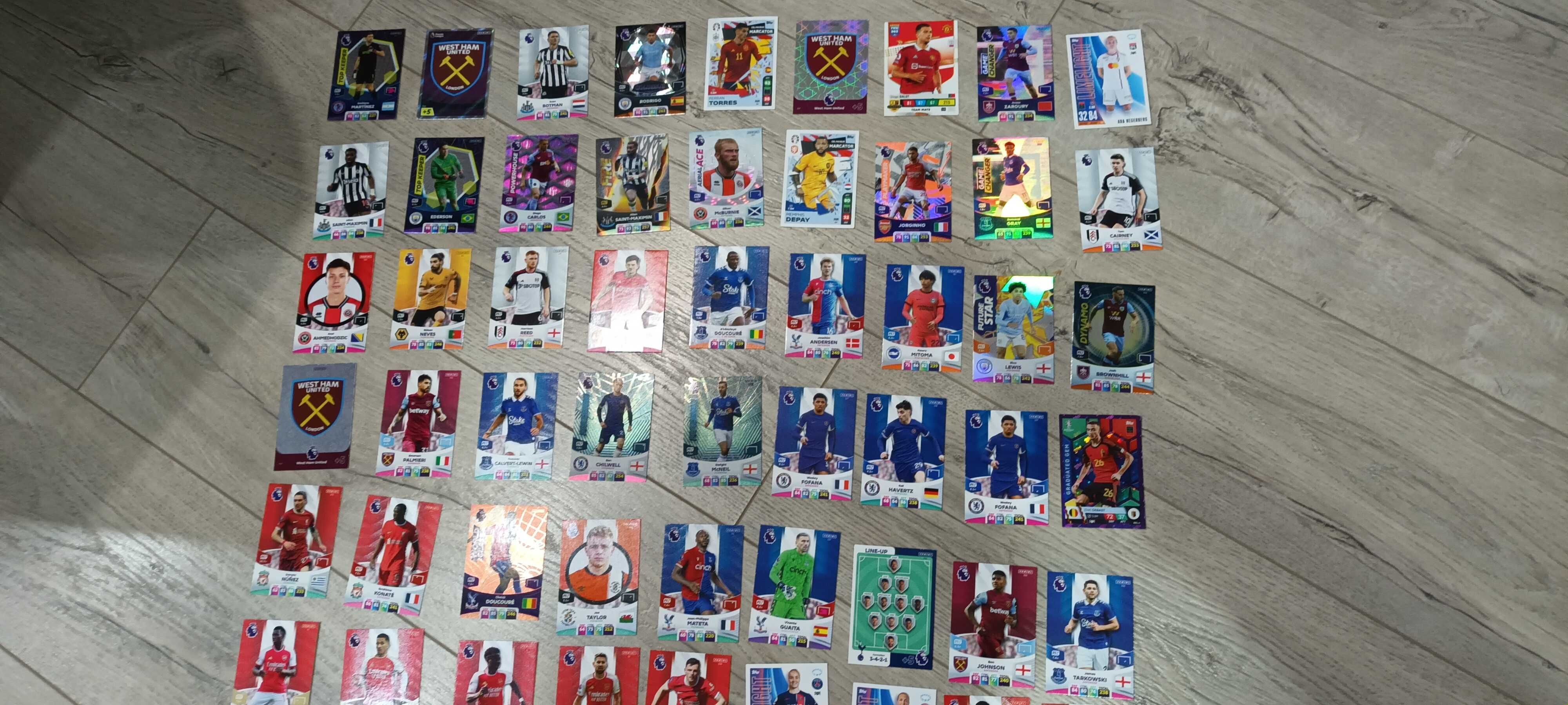 110 cartonse FIFA panini premier league NOU impecabil FIFA 365 TC