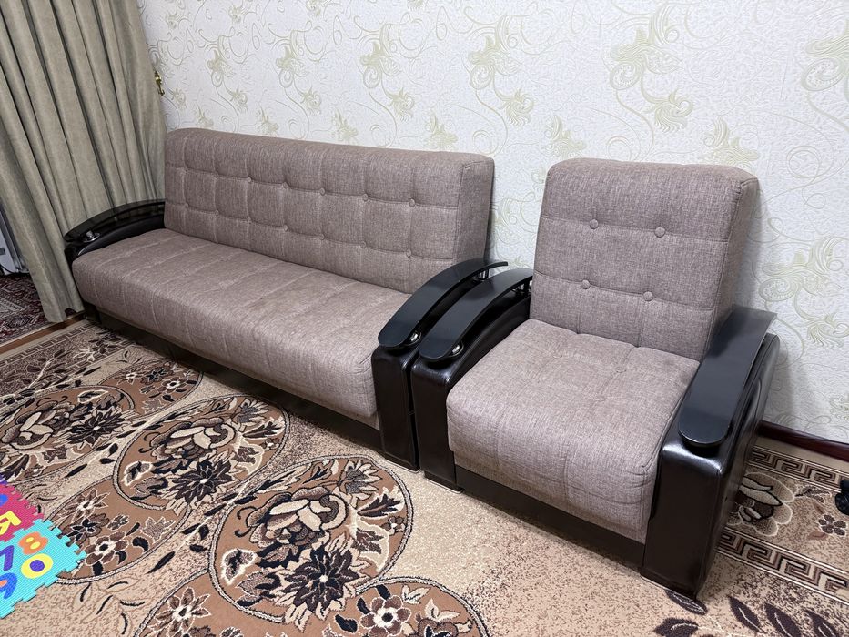 Диван и кресло 2 шт.