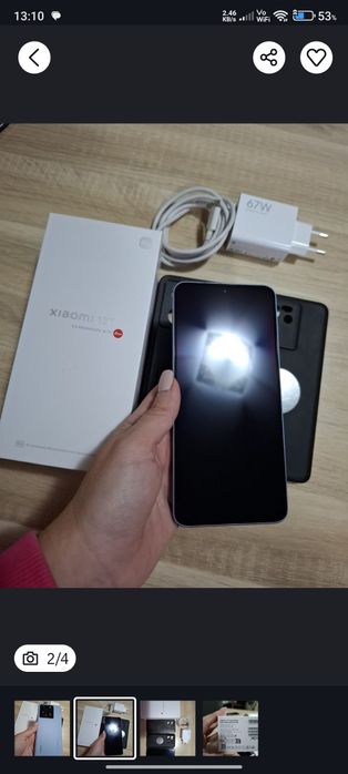 Vând smartphone Xiaomi 13T impecabil
