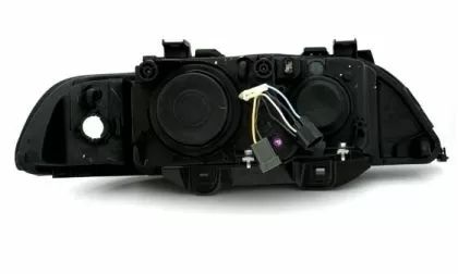 Кристални фарове Angel Eyes BMW E39 (1995-2003) - черни