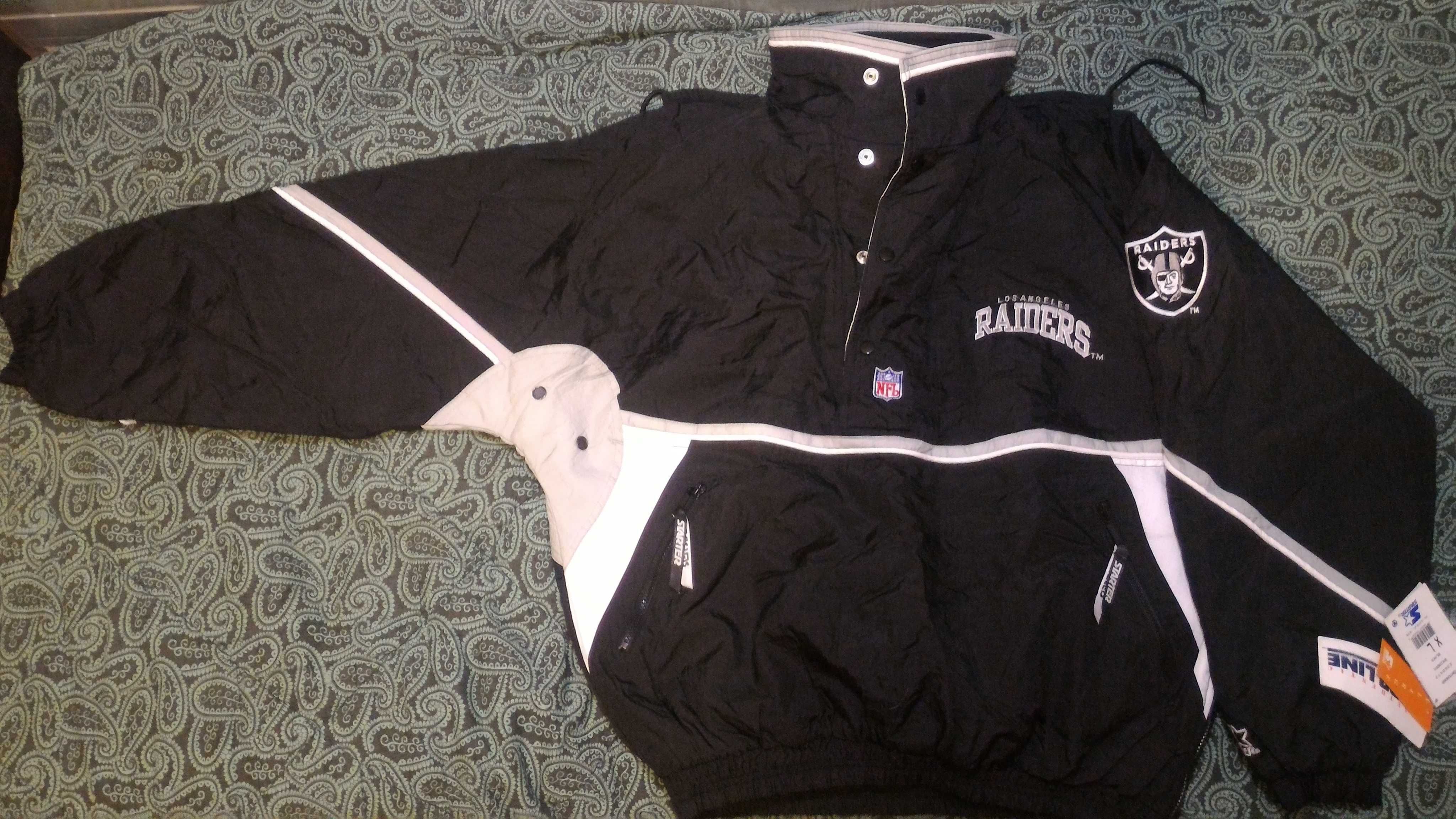 Новая винтажная куртка NFL Los Angeles Raiders, пр-во Starter, р-р XL.