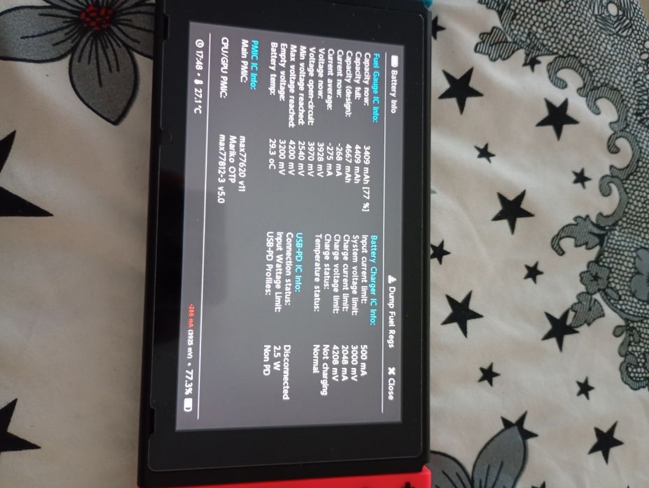 Nintendo Switch V2 modat