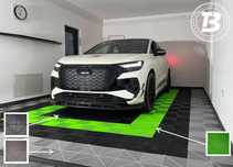 Pardoseala Modulara pentru Garaj Service Detailing