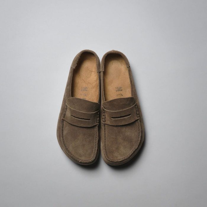 Замшевые лоферы от Birkenstock