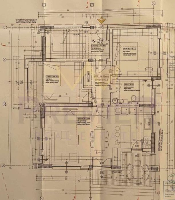 3-стаен в Варна, област-м-т Ален Мак