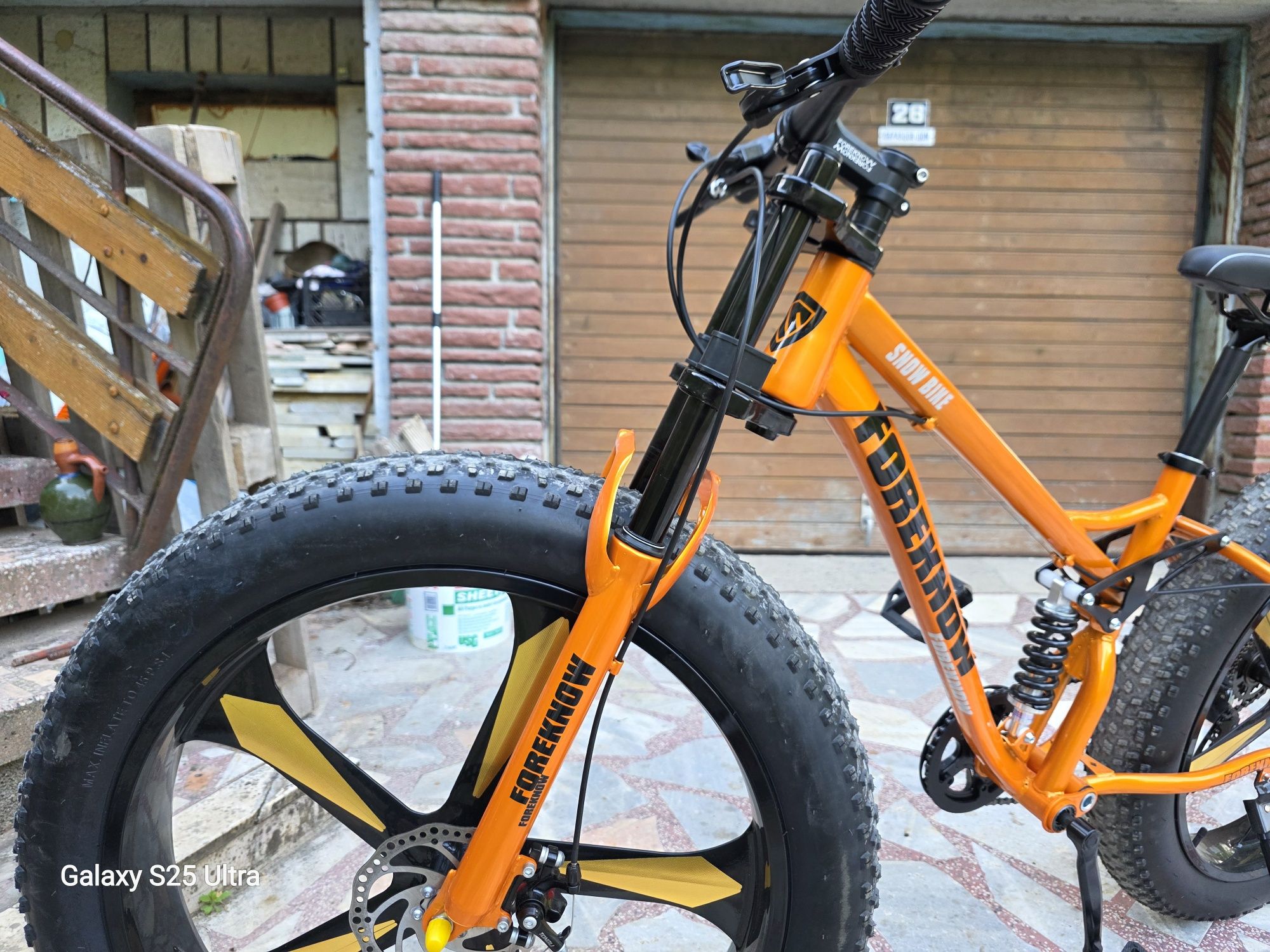 Планински велосипед SNOW BIKE/FAT BIKE