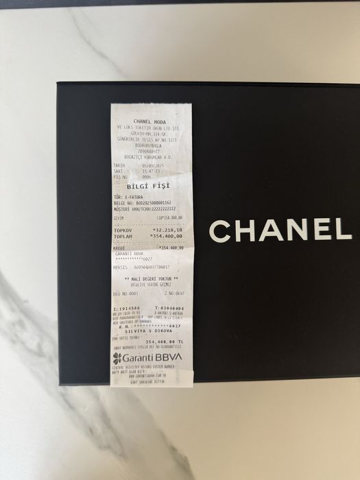 Chanel wallet on chain