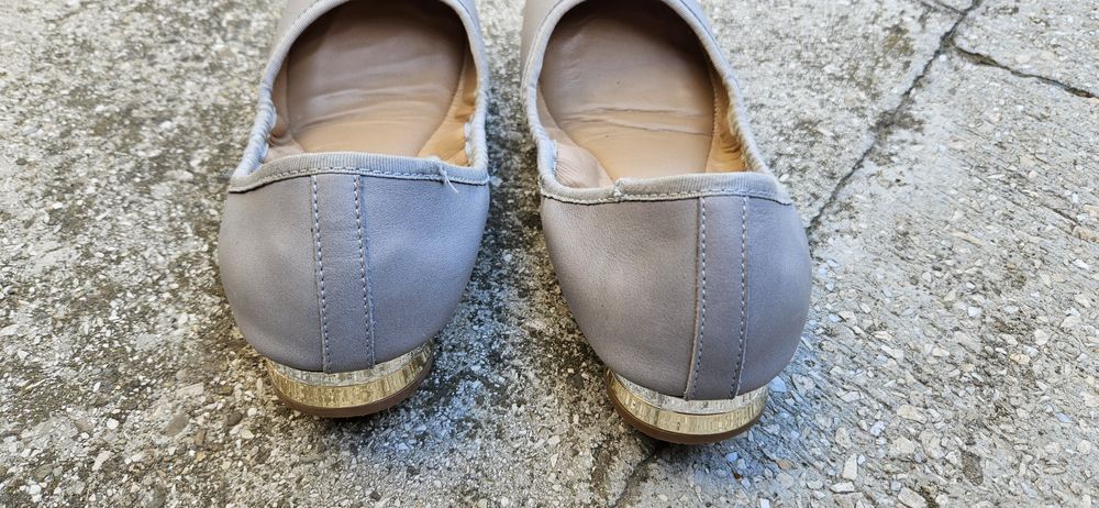 Balerini pentru dama din piele