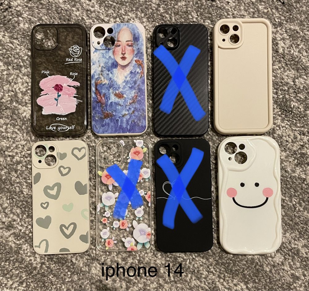 Huse iPhone 11, 12, 13, 14, 15 - pro, mini, promax