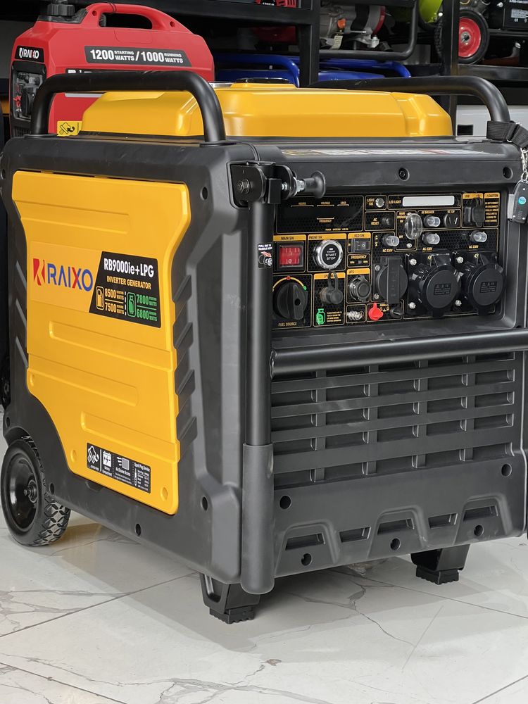 Generator 8.5kw invertir raixo gaz bezin+AVR