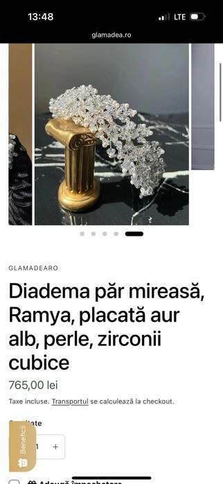 Diademă Glamadea