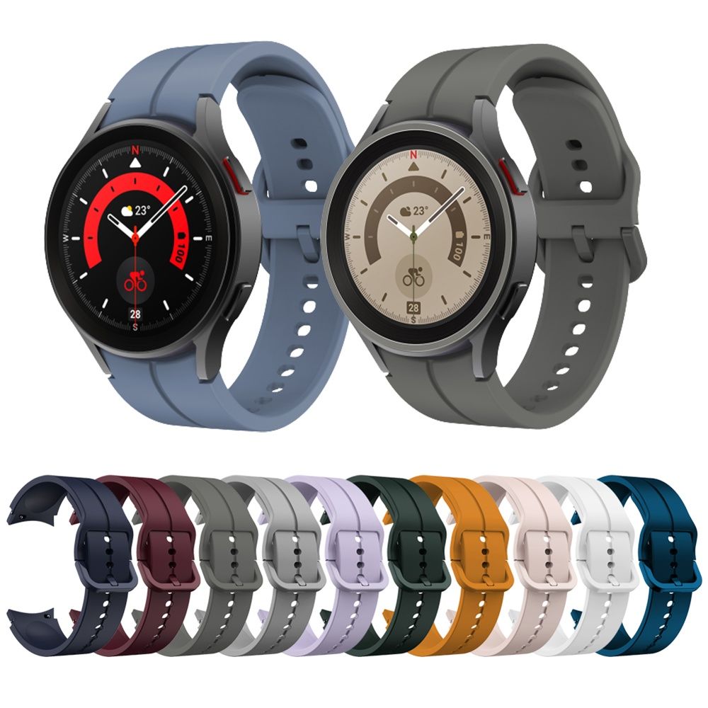 Силиконова Каишка за Samsung Watch5 Pro /Watch4 Classic / Active 2
