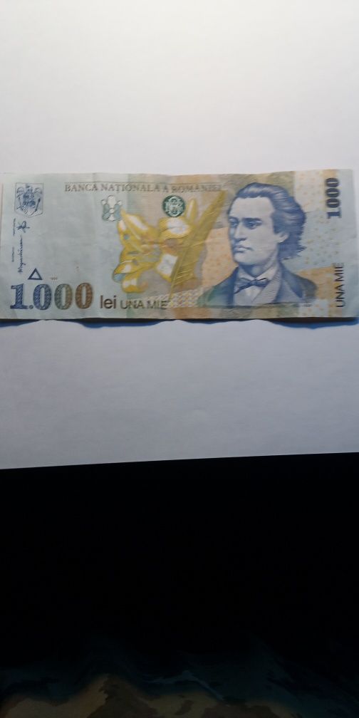 Bancnote 1000 lei ediție 1991