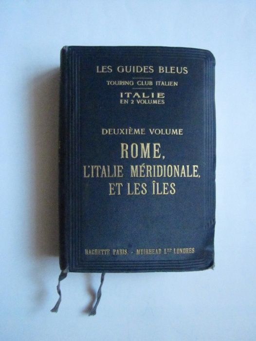 Les Guides Bleu - Touring Club Italien 1924