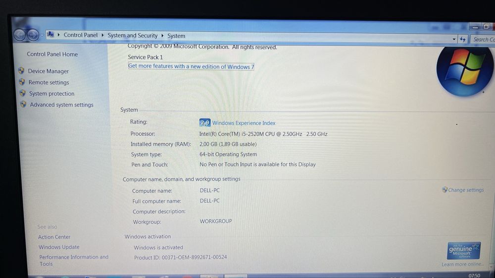 лаптоп DELL E6420