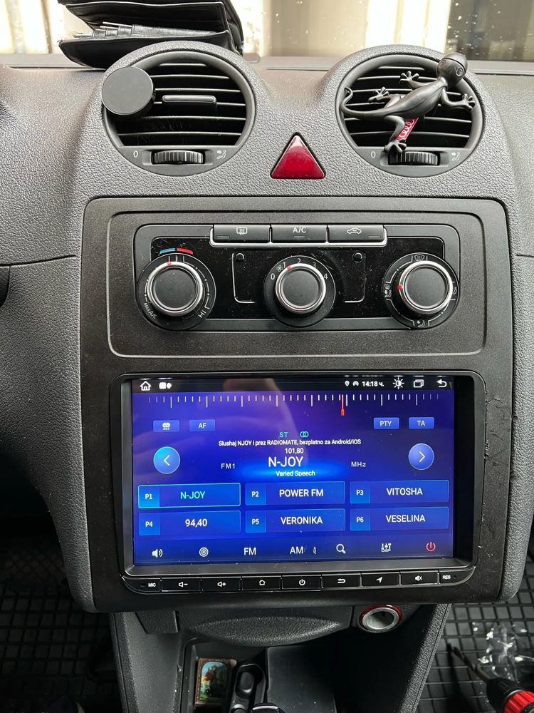 Navigatie VW Golf 5 6 Passat b6 CC Caddy Skoda 9 INCH Android CarPlay