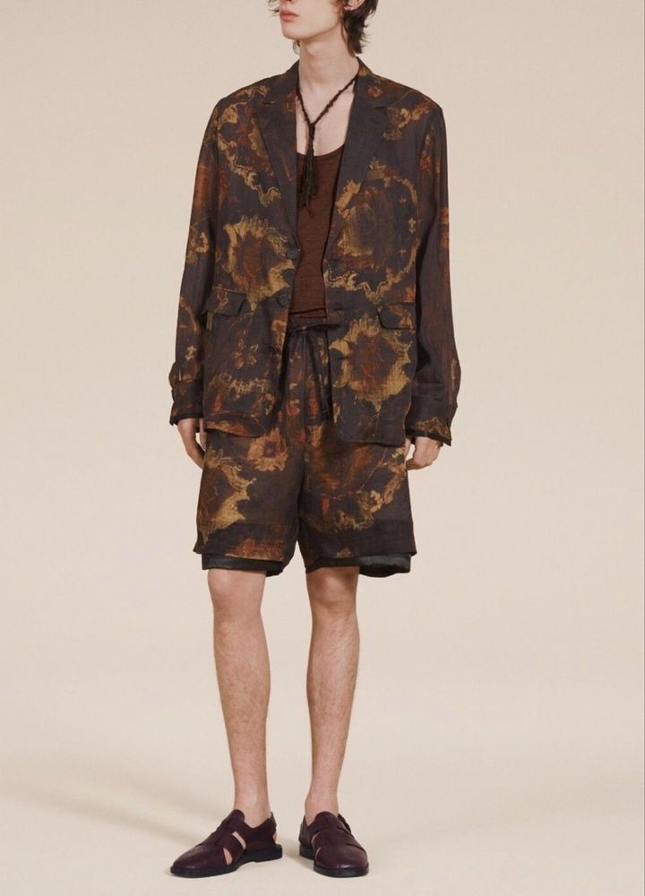 ZARA Man 2024, Leather sandals