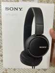 Черные проводные наушники Sony