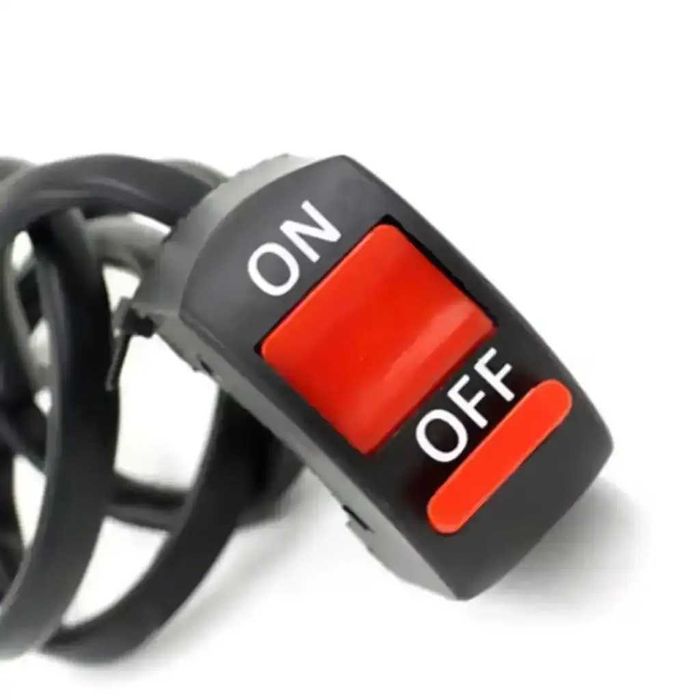 INTRERUPATOR buton ON OFF ghidon MOTO motocicleta bicicleta trotineta