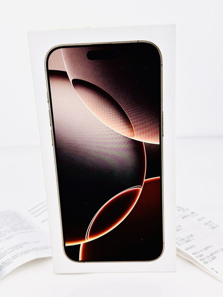 НОВ! Apple iPhone 16 Pro Max 256GB Desert 2г. Гаранция!