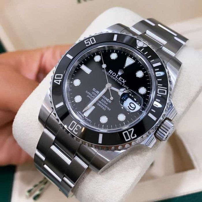 Rolex Submariner Automatic Date 41 MM Silver Black 2025 Edition