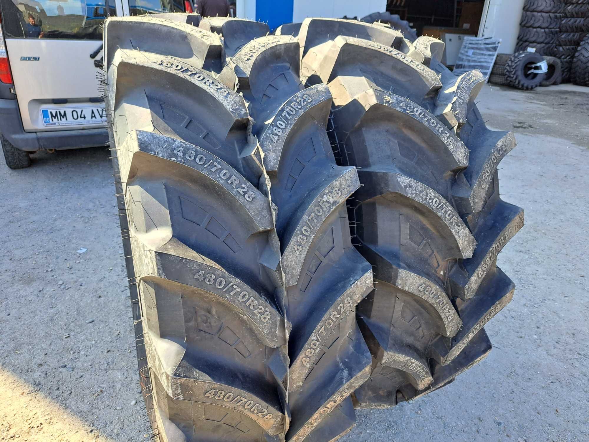 Cauciucuri noi pentru TRACTOR 480/70R28 PETLAS anvelope radiale