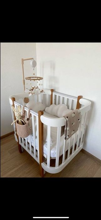 Детская кроватка совершенно новая не использовали практически