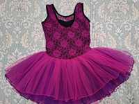 Платье-купальник балеринка на 4-6лет