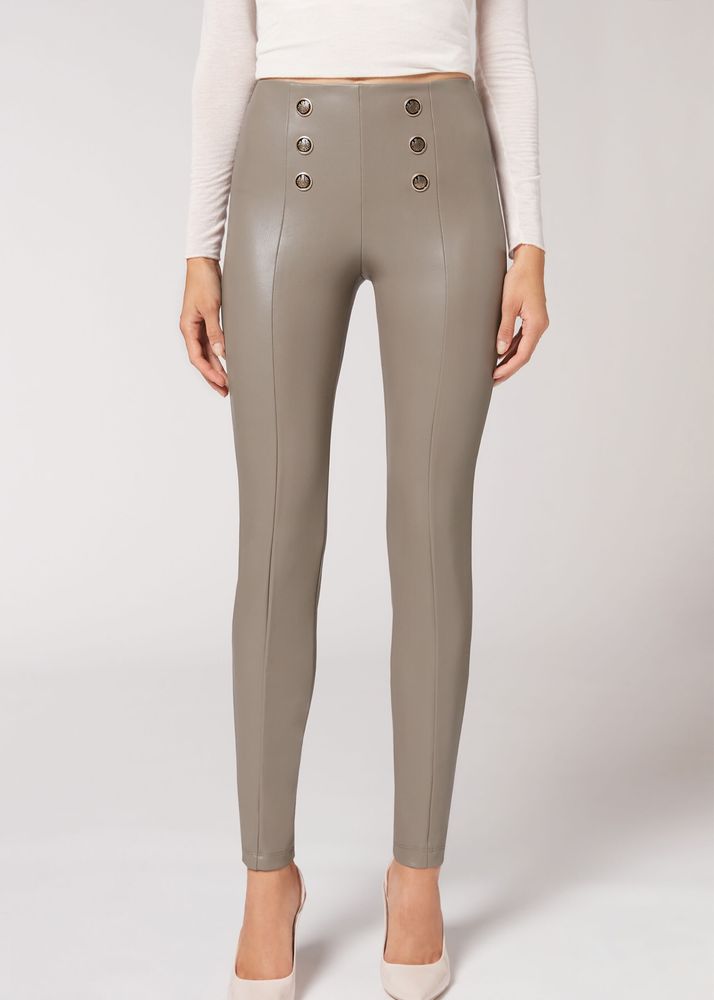 Дамски кожен клин Calzedonia