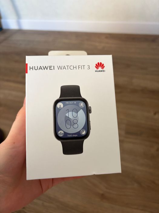 Новые Huawei Watch Fit 3 черный