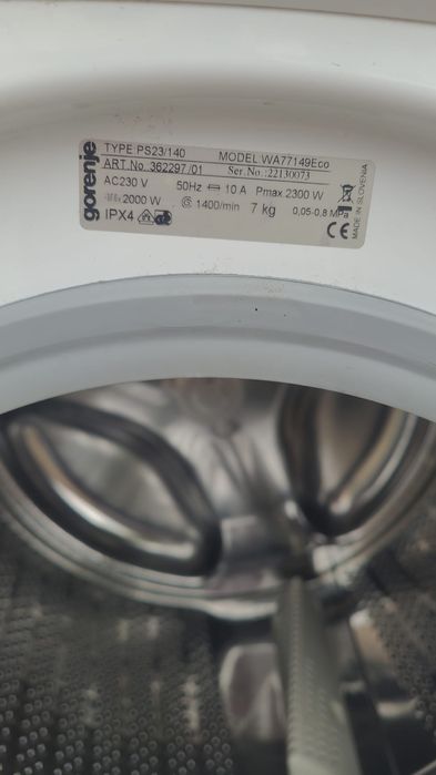 Masina de spalat haine Goranje