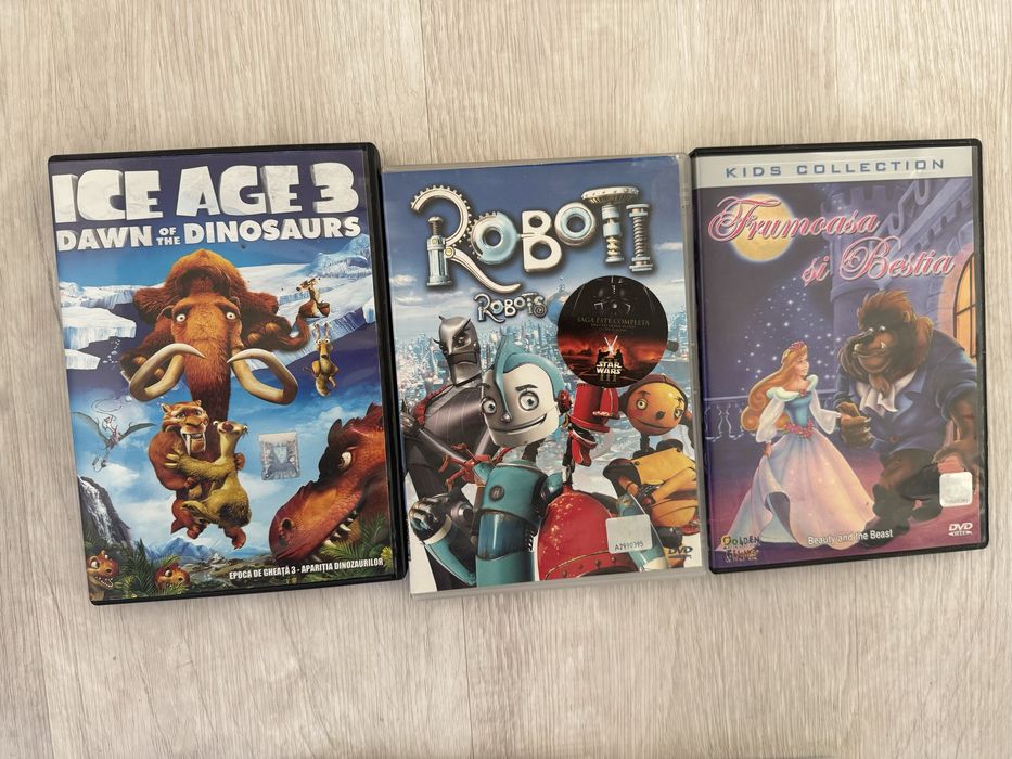 Desene animate DVD - Iron Man, Tom si Jerry, Ice Age etc