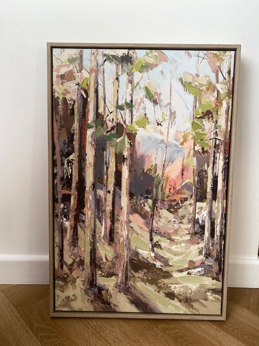 Картина холст рама из дерева