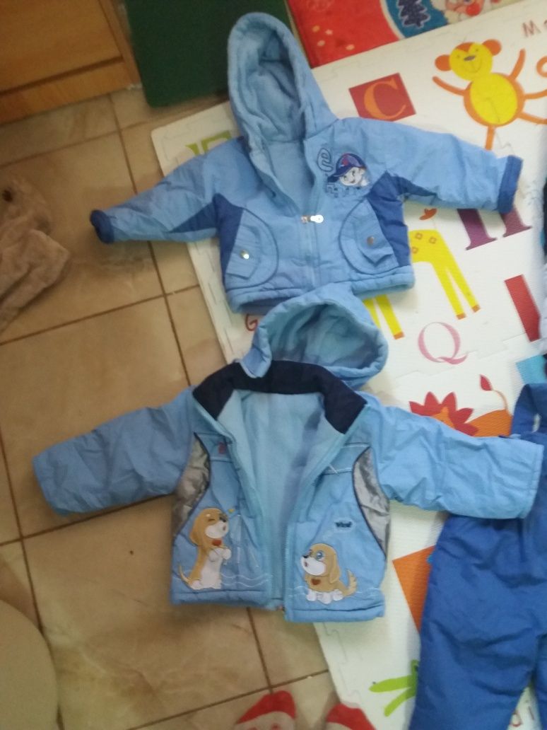 OCAZIE Salopete si gecute su pantalon, pt iarna,copii 2 - 3 ani