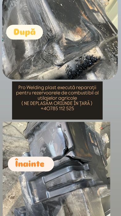 Reparăm rezervoare de combustibil / erbicidat