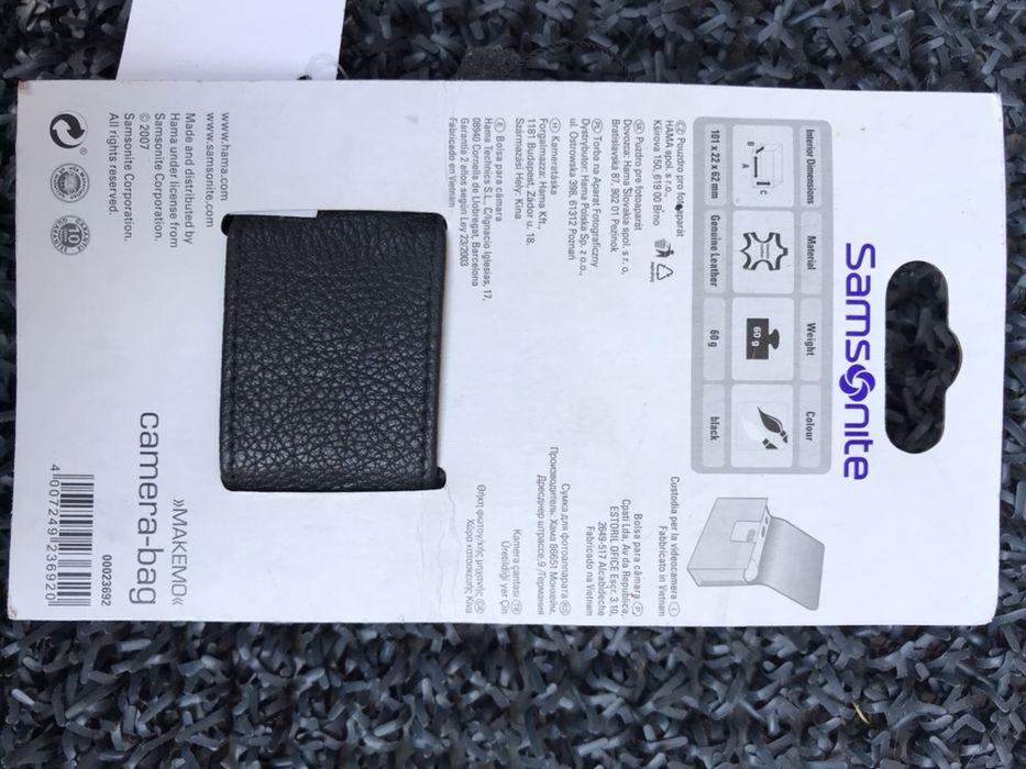 Samsonite camera Bag/ husa aparat foto noi -pret pt 1 buc.